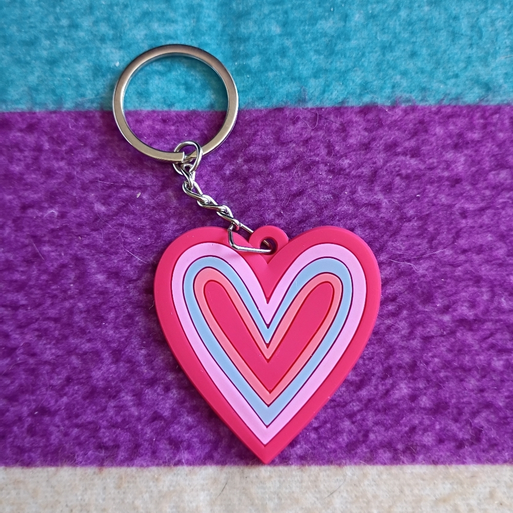 Target Valentine's Day Heart Keychain
